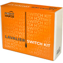 Point Source Audio Series8 CO-8WL Low-Sensitivity Lavalier Switch Kit (Sony, Black)