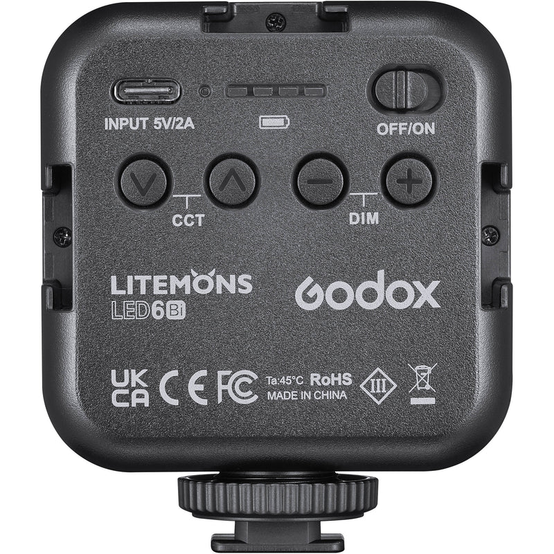 Godox Litemons Bi-Color Pocket-Size LED Video Light (3200 to 6500K)