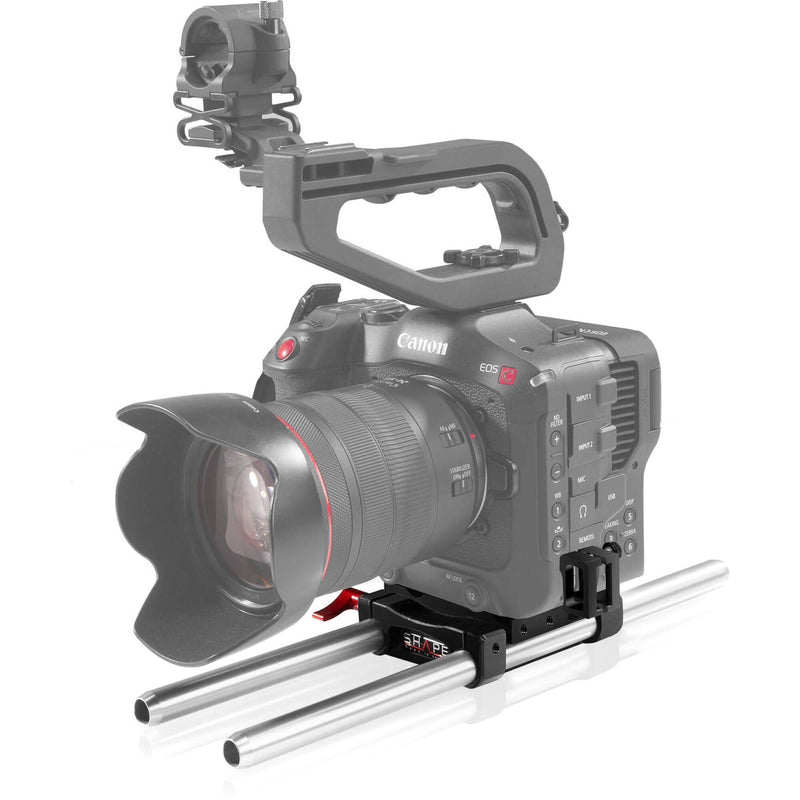 SHAPE Baseplate with 15mm Rod System for Canon EOS C70