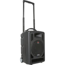 Galaxy Audio TV8 Traveler 8" 120W 2-Way Rechargeable PA System with Bluetooth, CD Player, and Handheld Wireless Mic