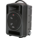 Galaxy Audio TV10 Traveler 10" 150W 2-Way Rechargeable PA System with Bluetooth, CD Player, and 2 x Handheld Wireless Mics