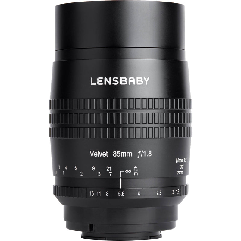 Lensbaby Velvet 85mm f/1.8 Lens for Leica L (Black)