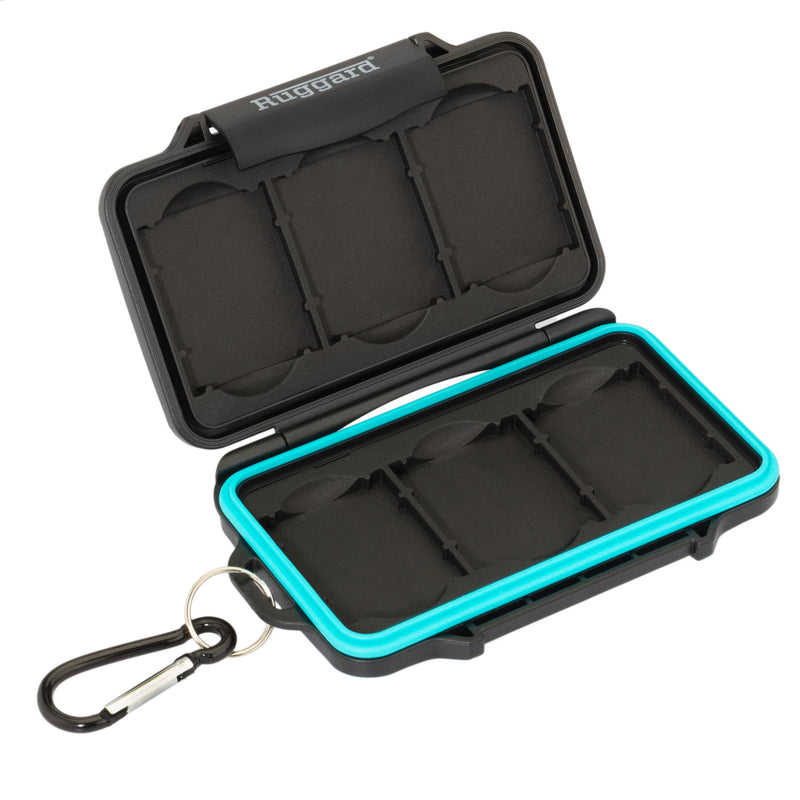 Ruggard Leda Memory Card Case for CF/CFast Cards (Black)