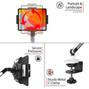 CTA Digital Articulating Desk Mount Arm Tablet Holder