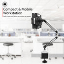 CTA Digital Articulating Desk Mount Arm Tablet Holder