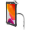 CTA Digital Heavy-Duty Security Gooseneck Floor Stand for 7-13" Tablets (White)