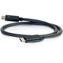 C2G Thunderbolt 3 Cable (3', 20 Gb/s)