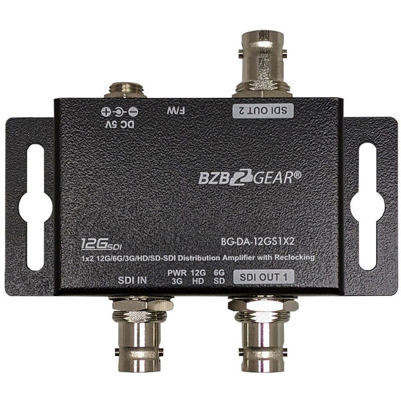 BZBGear 12G-SDI 1 x 2 Splitter/Distribution Amplifier