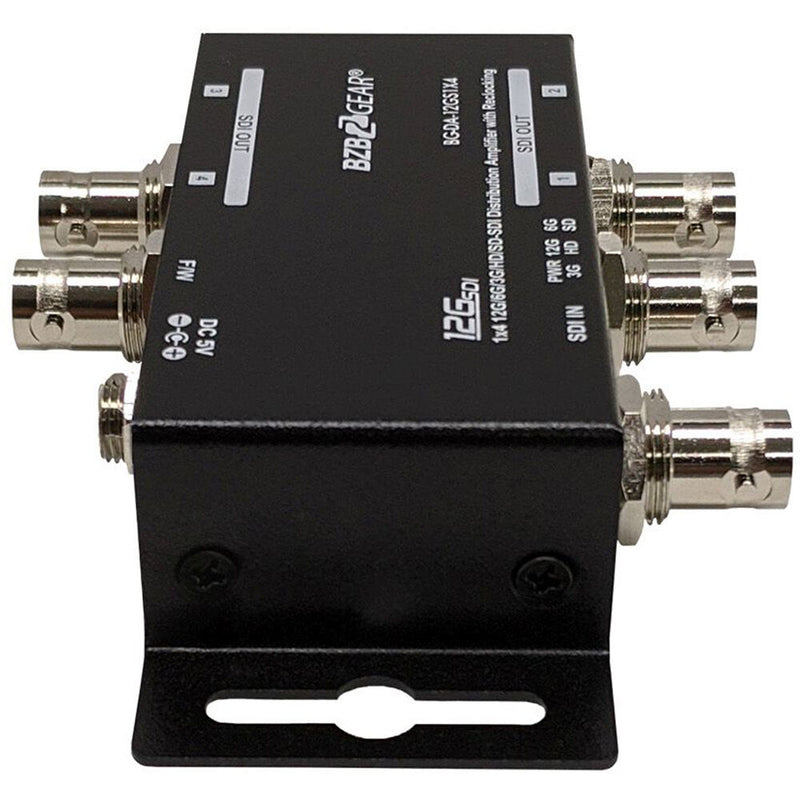 BZBGear 12G-SDI 1x4 Splitter/Distribution Amplifier