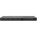 BZBGear 4-Port 4K 60Hz HDMI Splitter/Down-Scaler with Digital and Analog Audio Output