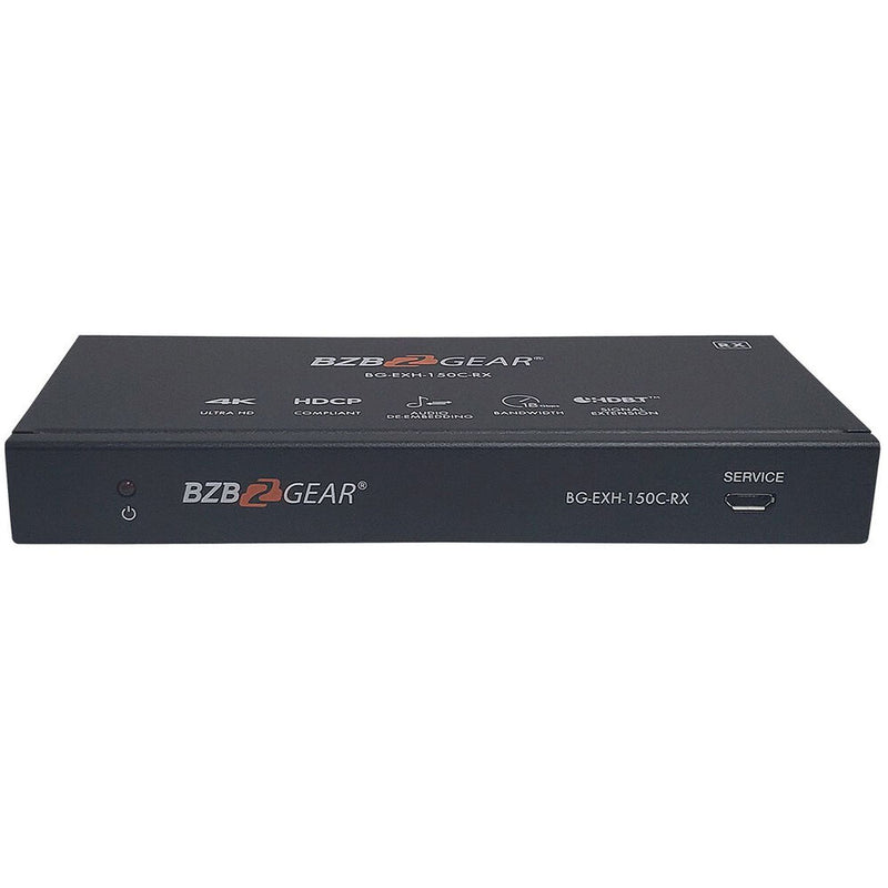 BZBGear 4K 18Gbps HDMI HDBaseT Extender with Bi-Directional IR RS-232 and CEC (Up to 492')