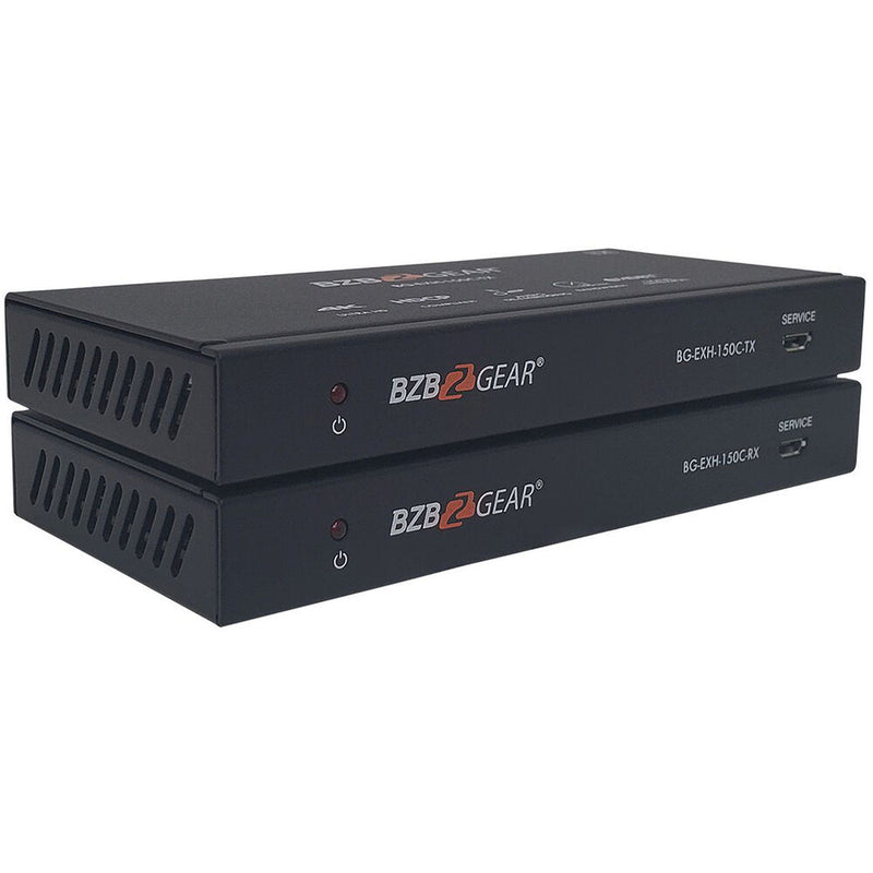 BZBGear 4K 18Gbps HDMI HDBaseT Extender with Bi-Directional IR RS-232 and CEC (Up to 492')