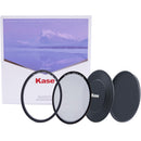 Kase 82mm Skyeye Magnetic Filter Starter Kit with MCUV, CPL, Magnetic Adapter Ring, Front and Rear Caps