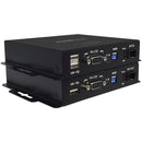 BZBGear 4K HDMI USB KVM Extender Kit over Fiber with HDR, 2-Way IR & RS-232