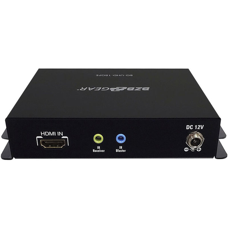 BZBGear 4K HDMI USB KVM Extender Kit over Fiber with HDR, 2-Way IR & RS-232