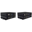 BZBGear 4K HDMI USB KVM Extender Kit over Fiber with HDR, 2-Way IR & RS-232