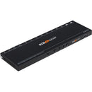 BZBGear 8-Port HDMI 4K 18Gbps 60Hz Splitter/Distribution Amplifier with CEC Turn On/Off TV
