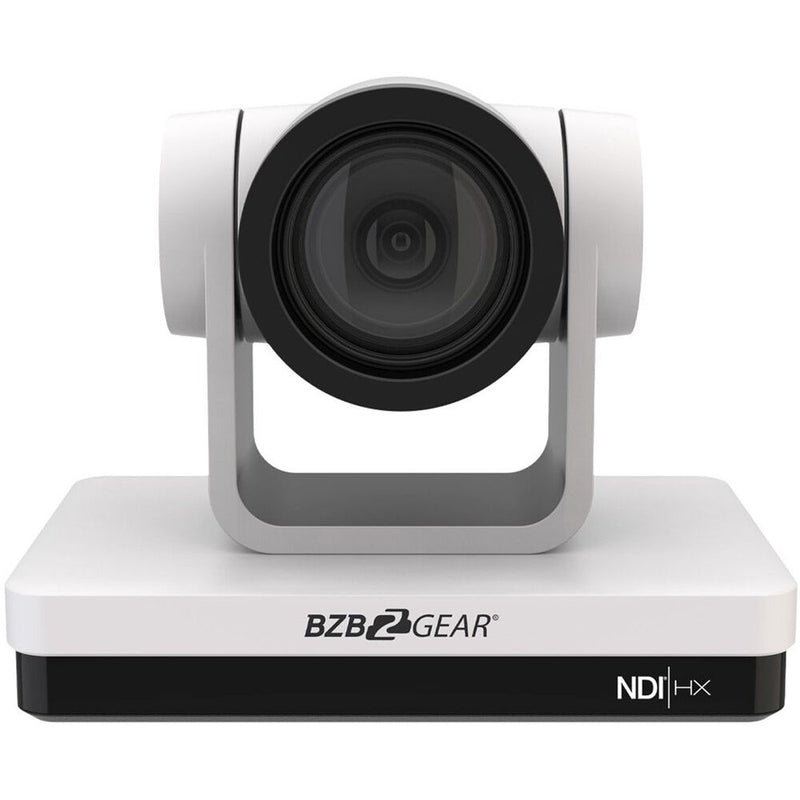BZBGear Universal NDI/HDMI/SDI/USB Live Streaming PTZ Camera with 12x Zoom (White)