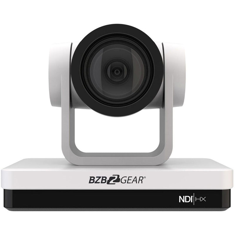 BZBGear Universal NDI/HDMI/SDI/USB Live Streaming PTZ Camera with 12x Zoom (White)