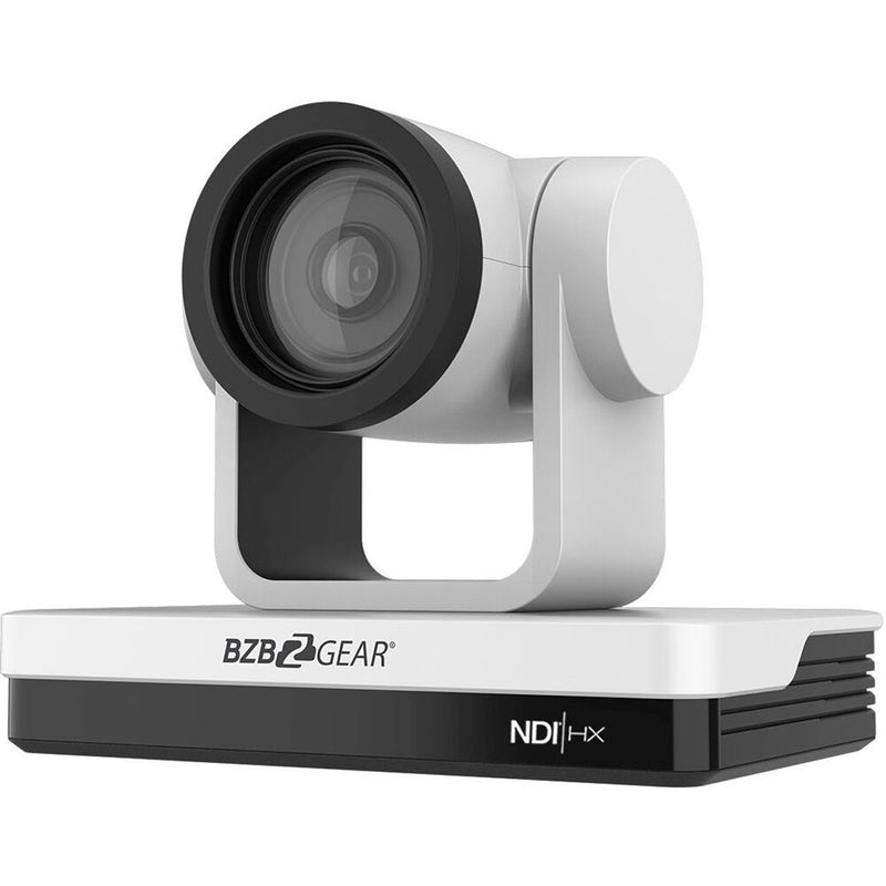 BZBGear Universal NDI/HDMI/SDI/USB Live Streaming PTZ Camera with 20x Zoom (White)