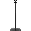 CTA Digital Thin Profile Floor Stand with VESA Plate (Black)