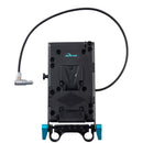 IndiPRO Tools V-Mount Battery Plate with 15mm Rod Mount for RED KOMODO (Dual D-Tap Outputs)