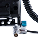 IndiPRO Tools V-Mount Battery Plate with 15mm Rod Mount for RED KOMODO (Dual D-Tap Outputs)