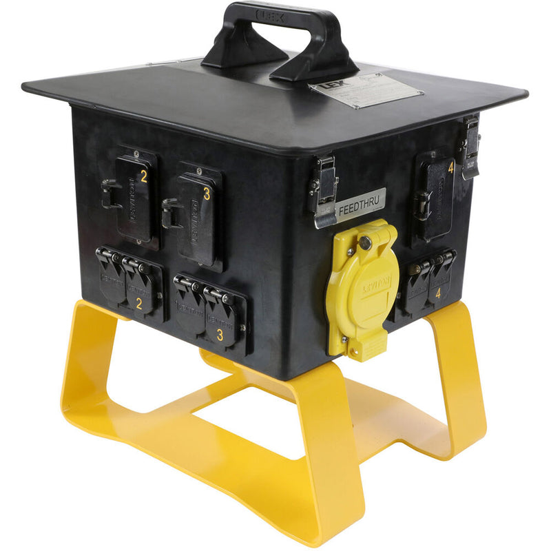 Lex Products 50A Terrapin Station II Feed-Thru Spider Box to GFCI Duplex/L6-30 Receptacles