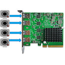 HighPoint Rocketu 1244A 4-Port USB 3.2 PCIe 3.0 x8 Controller Card