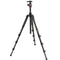 Oben Skysill ALF-6194L 4-Section Aluminum Tripod with 90&deg; Lateral Center Column and BE-117 Dual-Action Ball Head
