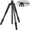 Oben CFT-6194L Skysill 4-Section Carbon Fiber Tripod with 90&deg; Lateral Center Column