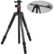 Oben Skysill CFT-6194L 4-Section Carbon Fiber Tripod with 90&deg; Lateral Center Column and BE-117 Dual-Action Ball Head