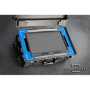 Jason Cases Wheeled Monitor Case for SmallHD Cine 24 (Blue Overlay)