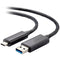 Vaddio USB 3.2 Gen 2 Type-C to Type-A Male Active Optical Cable (49.21')