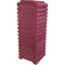 Auralex WaveCave Royale Studiofoam Absorption Panels (16-Pack, 12 x 12", Burgundy)