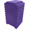 Auralex WaveCave Royale Studiofoam Absorption Panels (10-Pack, 12 x 12", Purple)