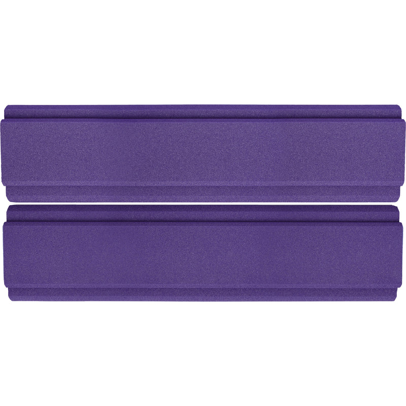 Auralex WaveCave Royale Studiofoam Absorption Panels (2-Pack, 12 x 48", Purple)