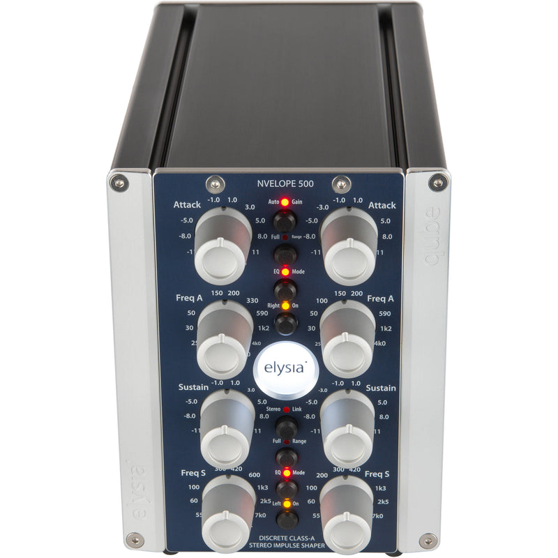 elysia Stereo EQ/Dynamic Shaping 500-Series Module in a Desktop Chassis