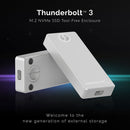 Sabrent Thunderbolt 3 to M.2 NVMe SSD Tool-Free Enclosure