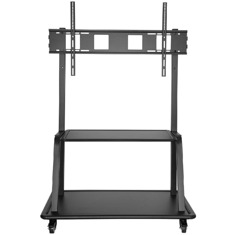 QOMO Mobile Stand with Middle Shelf for 37-100" Displays