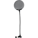 Gator Metal Screen Pop Filter with 12.4" Flexible Gooseneck