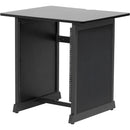 Gator Content Creator Furniture Series 12U Studio Rack Table (Black)