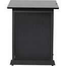 Gator Content Creator Furniture Series 12U Studio Rack Table (Black)