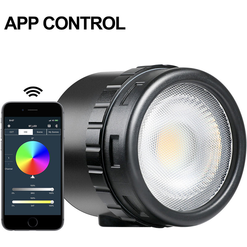 GVM Mini Waterproof RGB LED On-Camera Light