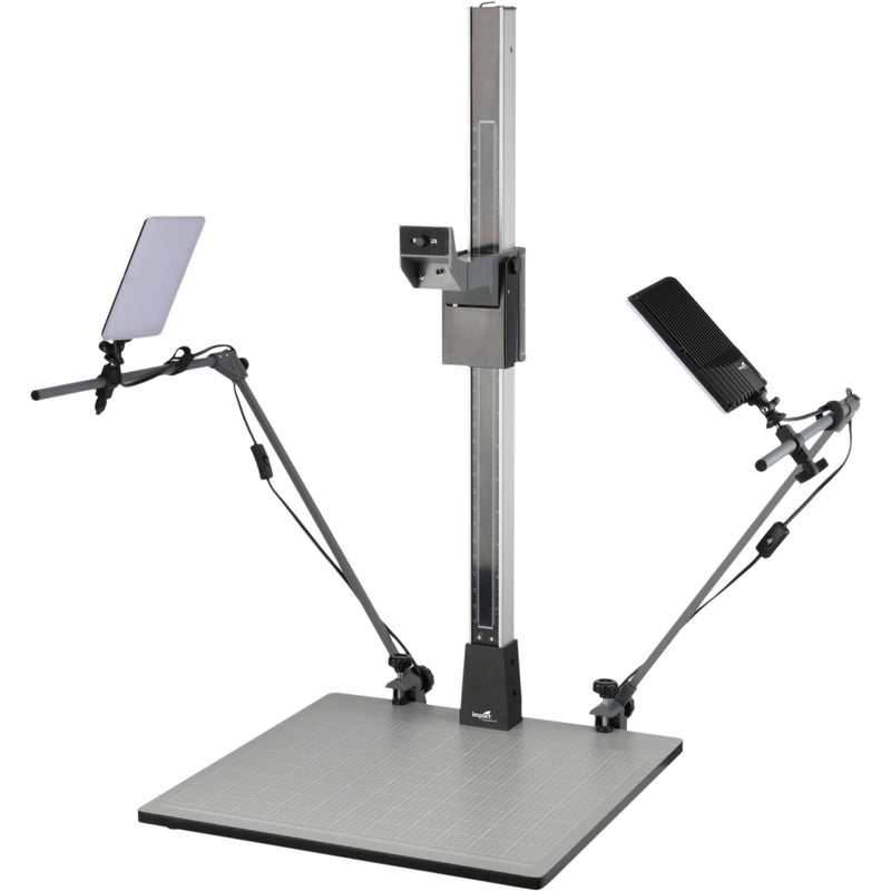 Impact Pro Copy Stand with Dual LED Panel Light Kit