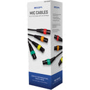 Zoom XLR-4CCP XLR Microphone Cables with Color ID Rings (8', 4-Pack)