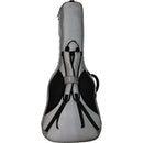 On-Stage Deluxe Acoustic Guitar Gig Bag (Charcoal Gray)