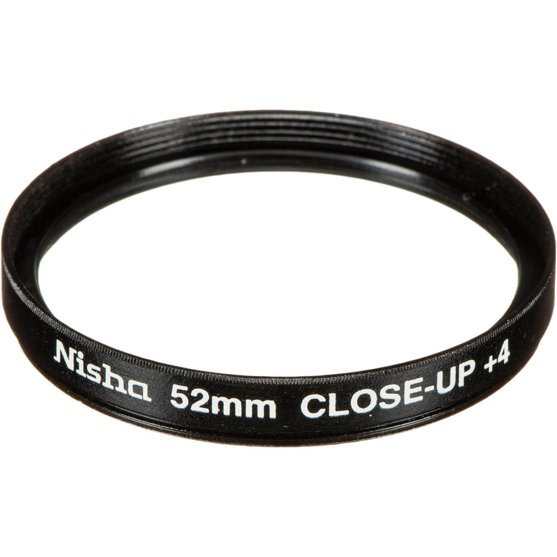 Nisha 52mm Close-Up Lens Set (+1, +2, +4, Macro)