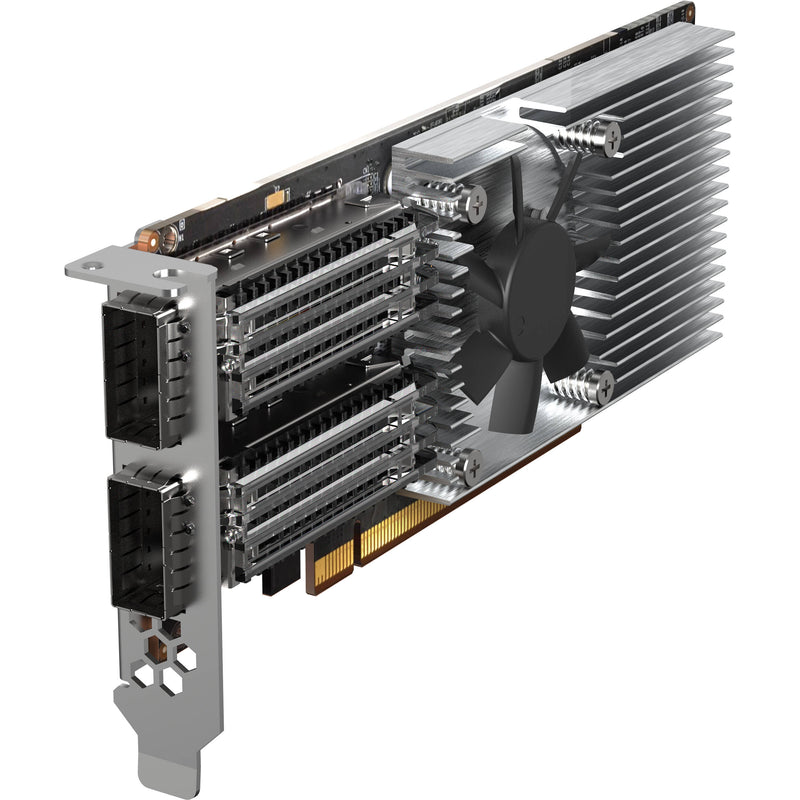 QNAP QXG-100G2SF-E810 Dual-Port 100GbE PCIe 4.0 x16 Network Expansion Card