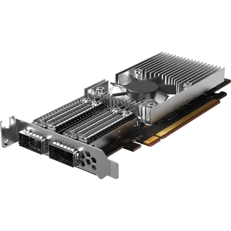 QNAP QXG-100G2SF-E810 Dual-Port 100GbE PCIe 4.0 x16 Network Expansion Card